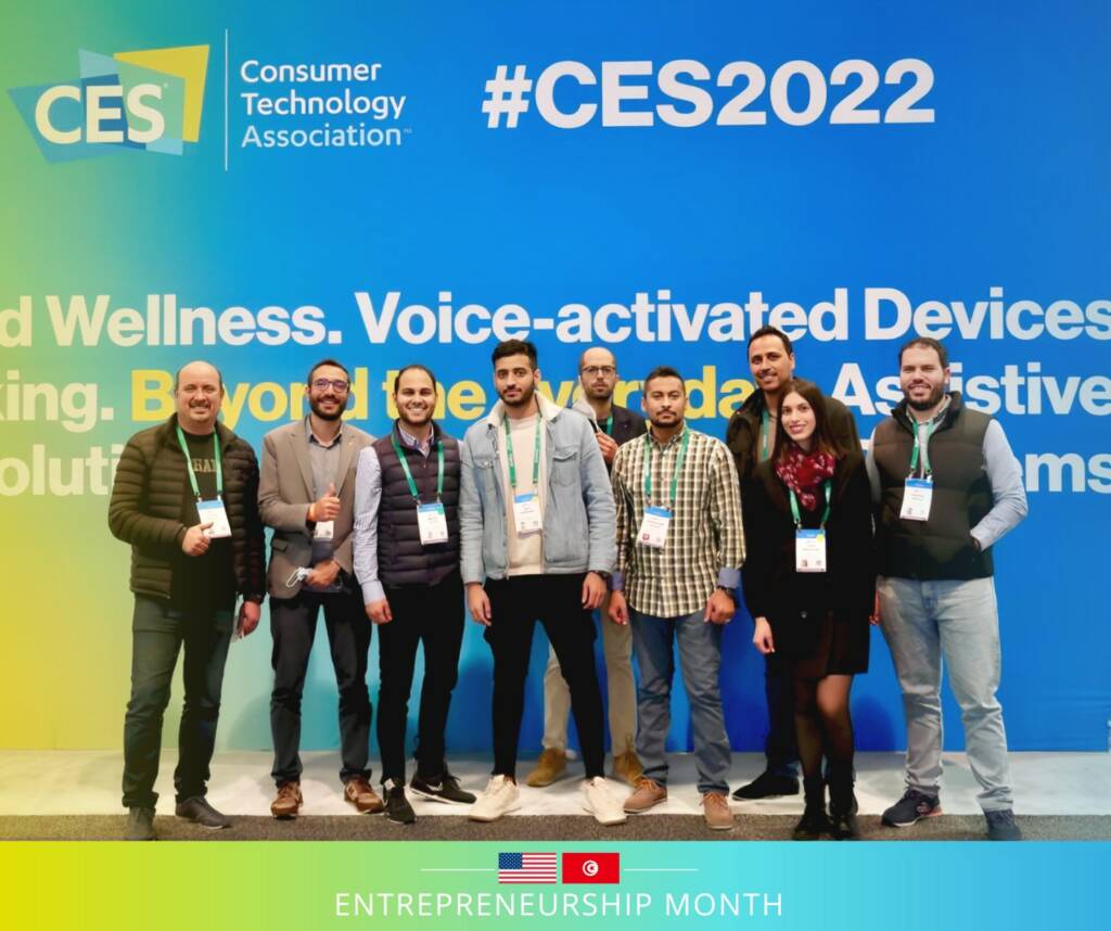 CES 2022 Tunisian delegation